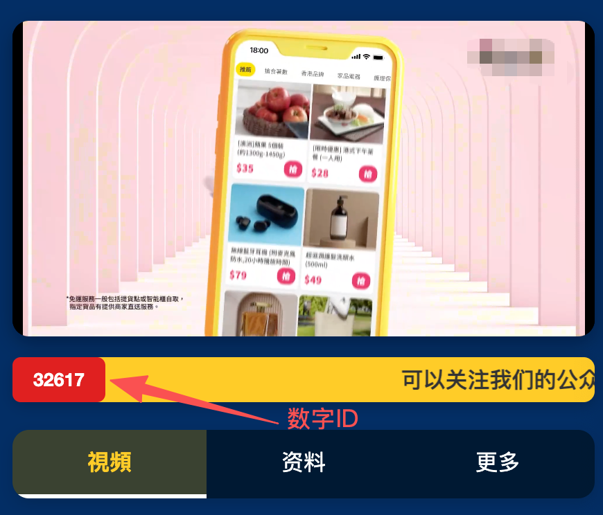 数字 ID 查询说明